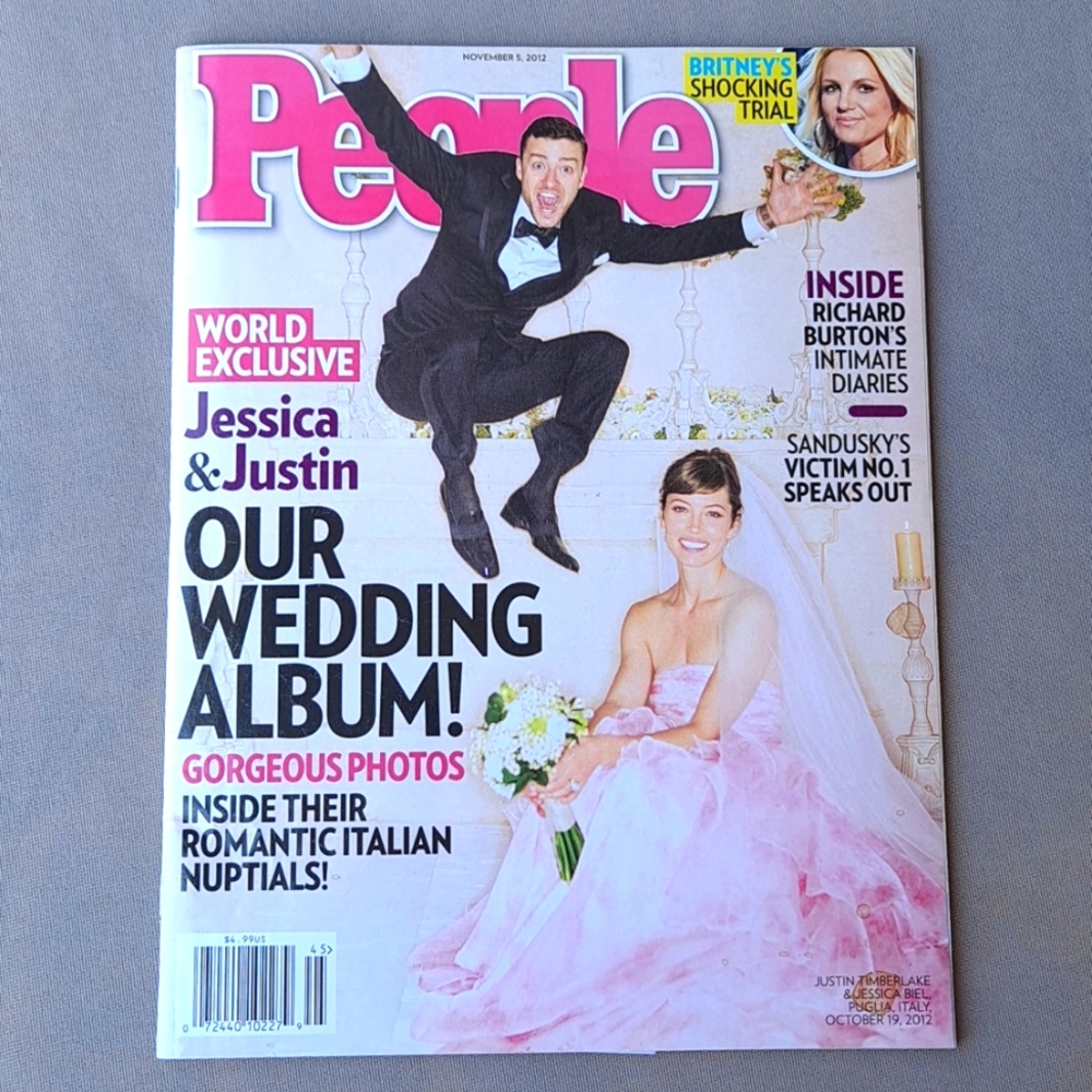 People magazine Justin Timberlake Wedding album edition